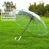 【自动透明雨伞】直杆透明伞，透明环保伞布，视野更宽阔，8骨，16骨稳定伞架结构结实，防水抗风，穹顶鸟笼结构，360°遮挡遇水。半自动开关，轻松开伞，避免撑伞时手臂被淋湿！ 商品缩略图10