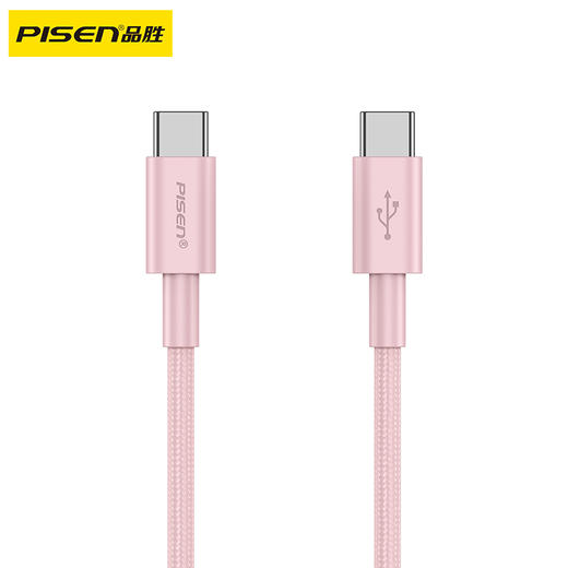 品胜 C to C炫色编织60W快充线1.2米 支持苹果15快充 商品图6