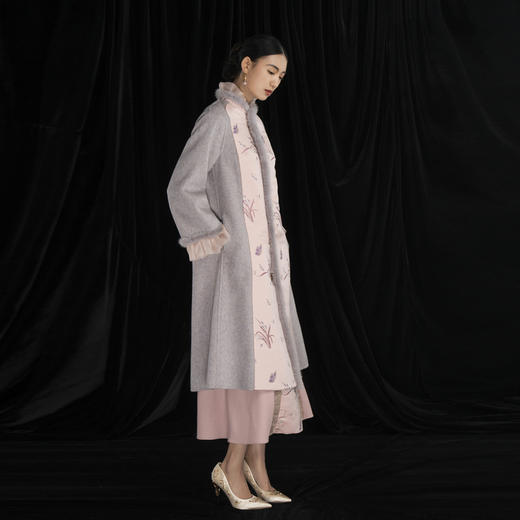 吉祥衣家新中式国风春季新款高端显瘦气质修身女装秋兰兮青青外套 商品图2