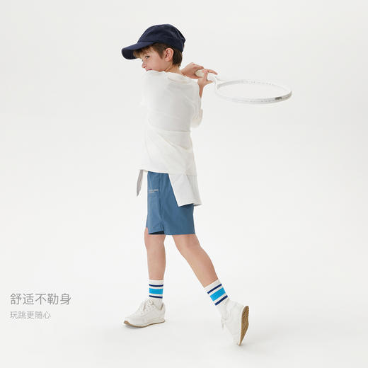 【速干裤】马克珍妮男童轻量弹力运动短裤儿童裤子夏装新款550368 商品图1