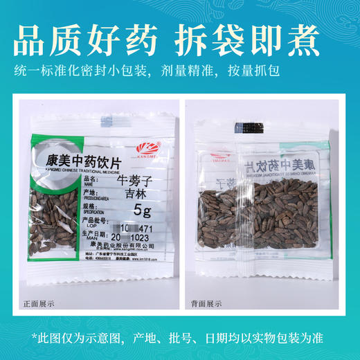 牛蒡子 康美中药饮片 独立小包装 商品图6