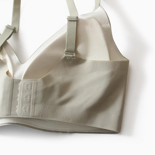 【团购一新品桑蚕丝内衣】可机洗不跑杯 桑蚕丝 无钢圈收副乳 内衣 Bra 4色可选 商品图7