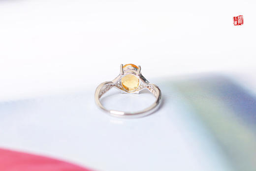 【兮若】黄水晶戒指 商品图4
