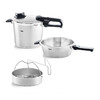 德国进口菲仕乐（Fissler）味达维皇家系列高压锅套组
（6升+3,5升+锅盖+蒸笼） 商品缩略图4