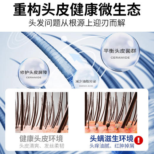 绿色溪谷海盐净油去屑洗发乳700ml 商品图2