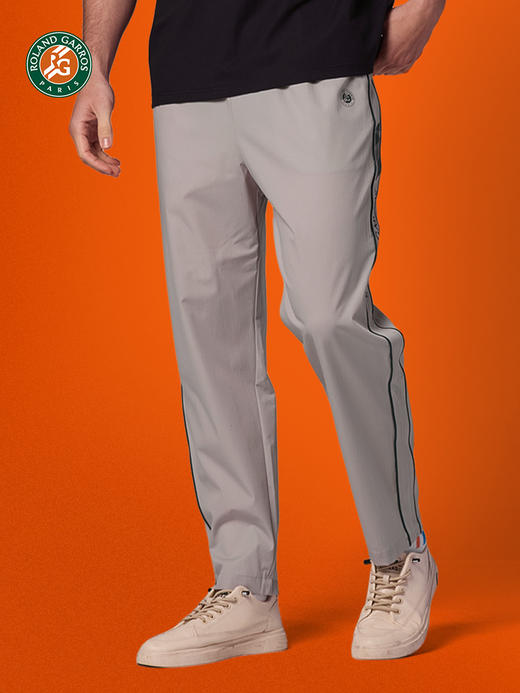 罗兰加洛斯法网梭织长裤男女网球运动直筒裤运动裤网球服 商品图0