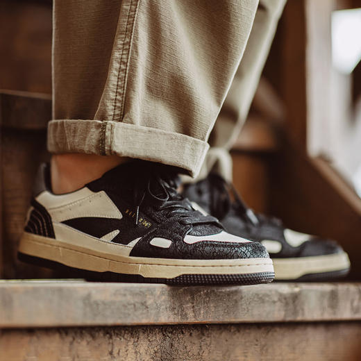 马登2025新款复古滑板鞋男士软底低帮小众潮流百搭春夏季休闲鞋子 商品图4