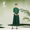 吉祥衣家新中式国风夏新款高端气质显瘦修身女装清扬婉邂逅连衣裙 商品缩略图2