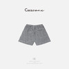 COCO ZONE 刘一一 2025新款撞色百搭抽绳格子休闲短裤CD1A0279 商品缩略图1