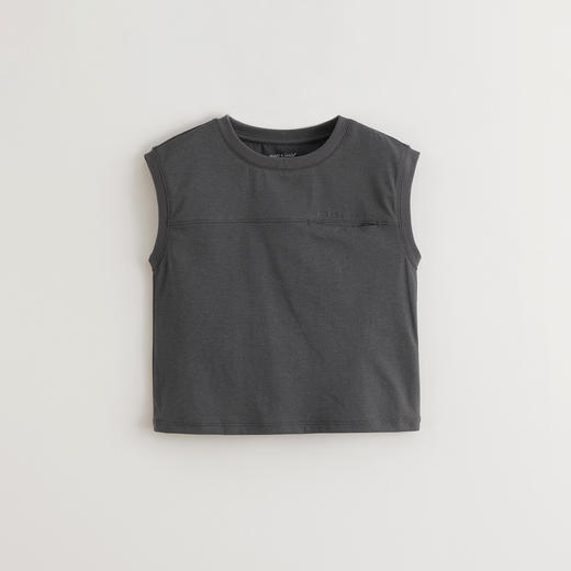 【速干防晒】马克珍妮男女童运动背心儿童无袖上衣夏装新款550553 商品图4