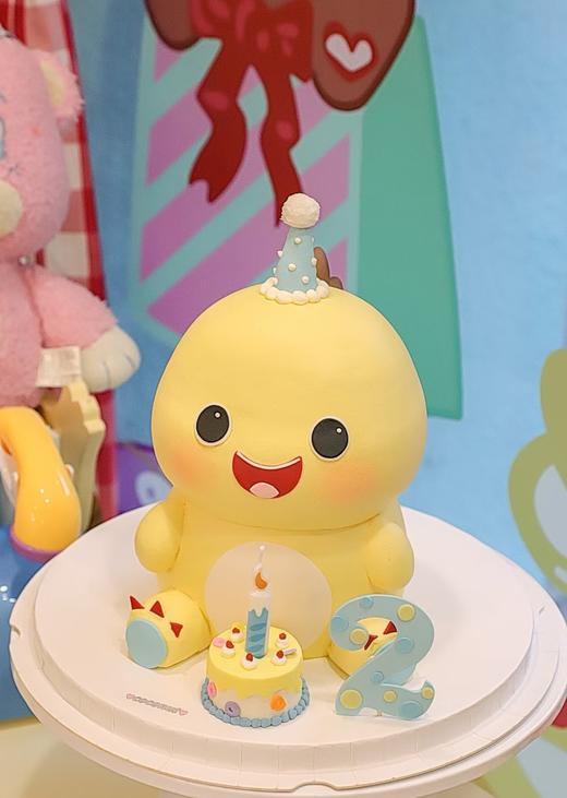 【生日蛋糕】立体奶龙造型蛋糕 商品图0