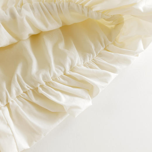 马克珍妮女童蝴蝶结花边领花苞衬衫儿童衬衣2025年夏装新款550333 商品图4