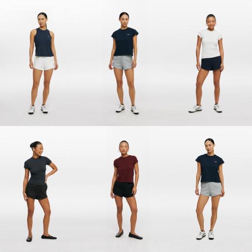 oneup基础logo短裤2.0 商品图4