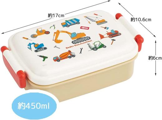 日本进口Skater抗菌饭盒卡通汽车 商品图3