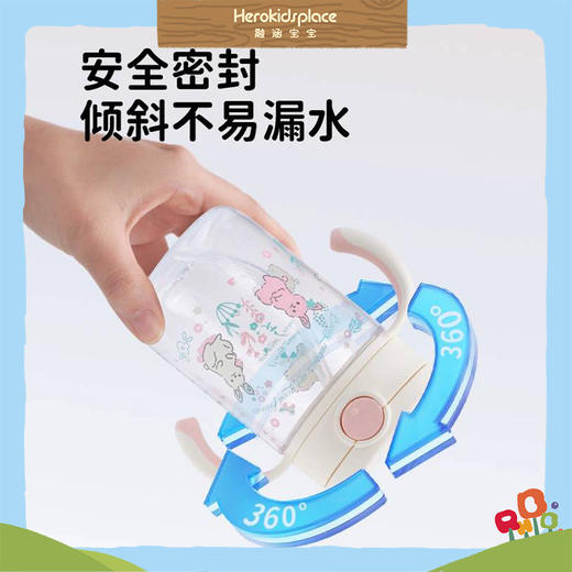 Richell彩透透杯450毫升猫咪06563 商品图2