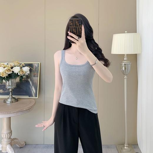 【100元3件】女士天丝竹棉背心纯色背心内搭外穿【FF25502】 商品图1