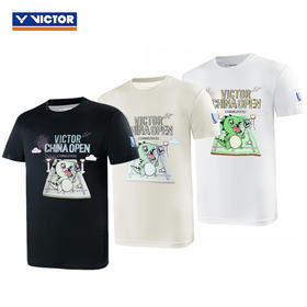 胜利威克多 男女同款 中国公开赛系列 针织T恤 T-CO2402