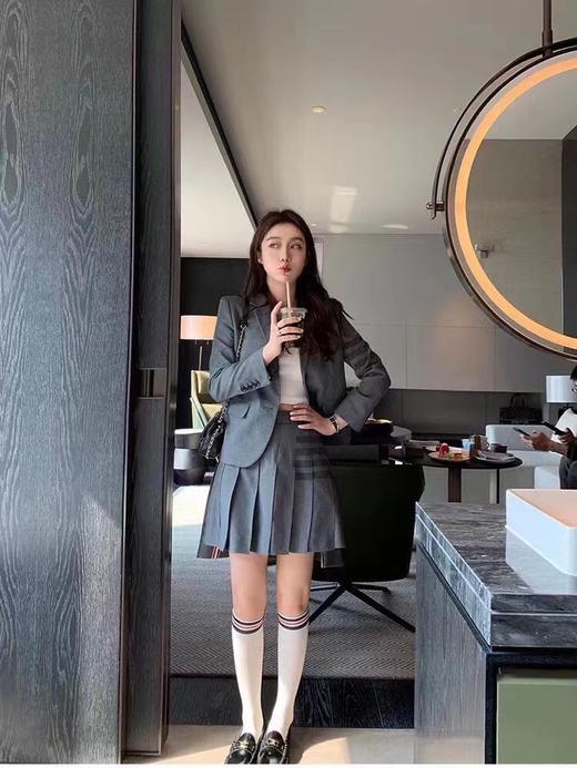 奈良美智|英伦学院风四杠西服 商品图2