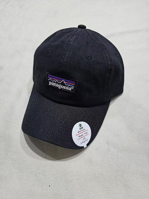 原单正品 patagonia  2025新品重水洗棒球帽，鸭舌帽纯棉做旧软顶遮阳帽户外休闲太阳帽，男女同款！！头围大小可调。
五个色 商品图2