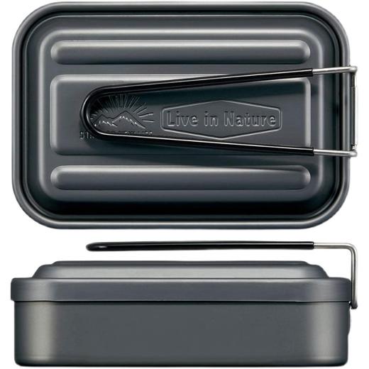 日本进口Skater铝制饭盒黑色 商品图5