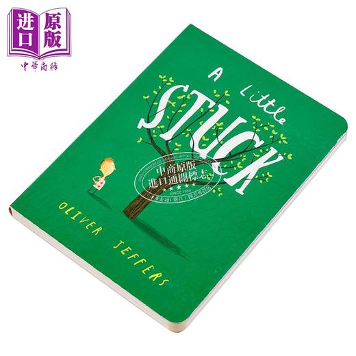 【中商原版】Oliver Jeffers 奥利弗·杰弗斯 卡住了 A Little Stuck 获奖作家 低幼亲子启蒙绘本 纸板书 英文原版 3-6岁 商品图1