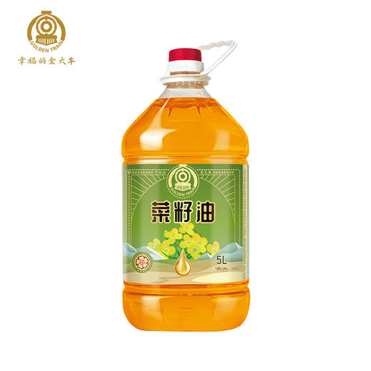 【新疆和田特产馆】幸福的金火车 菜籽油5L/桶 商品图0