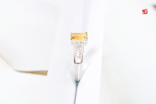 【荟蔚】黄水晶戒指 商品图3