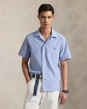 P0L0 纯棉牛津纺面料短袖衬衫 TX424