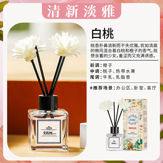 「5瓶装！无火香薰精油」居家日用卧室内除臭摆件香氛套装浴室厕所空气清新剂 商品图4