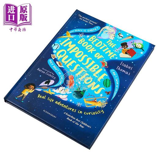 预售 【中商原版】The Bedtime Book of Impossible Questions 无解的睡前书 英文原版 进口图书 儿童科普 知识百科图书 科普读物 商品图1