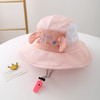 【网眼设计透气舒适，防晒遮阳】卡通宝宝帽子 春夏季网眼渔夫帽 幼儿遮阳防晒帽 男女童出游太阳帽萌-QQ 商品缩略图5