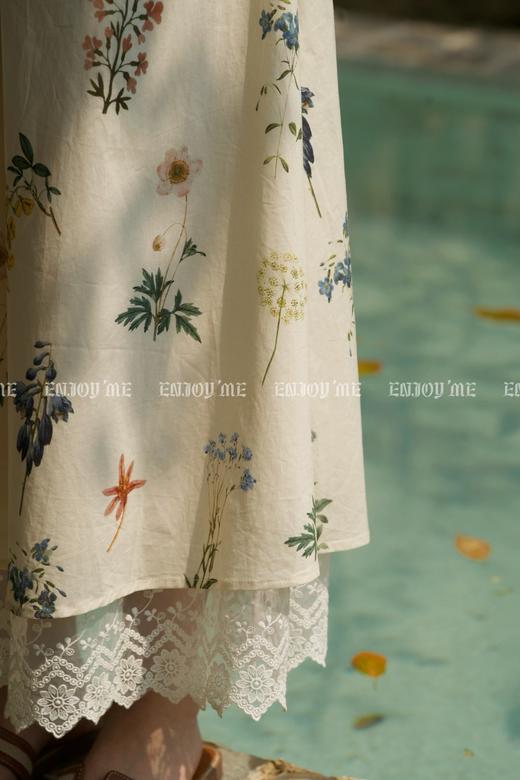 【门店同款】ENJOY夏季“悠然之境”植物印花连衣裙 162255701 商品图7