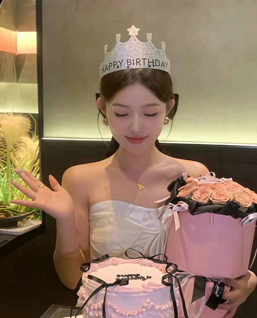 银色生日帽 商品图1