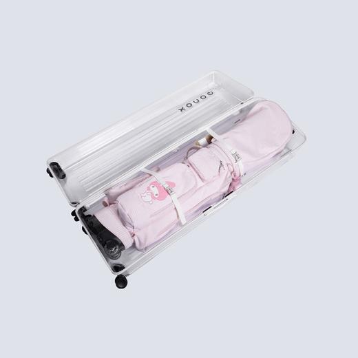 GOCOX透明高尔夫航空包 抗摔耐压 TSA海关锁 超丝滑万向轮 商品图3