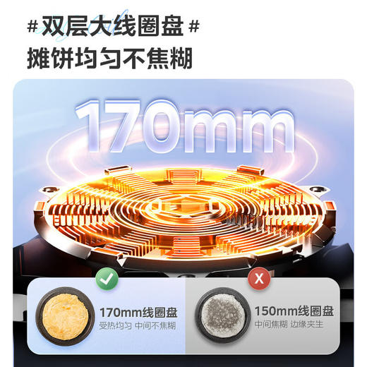 Midea/美的  家用MC-E22B20多功能大功率匀火加热智能电灶铂钻系列 商品图3
