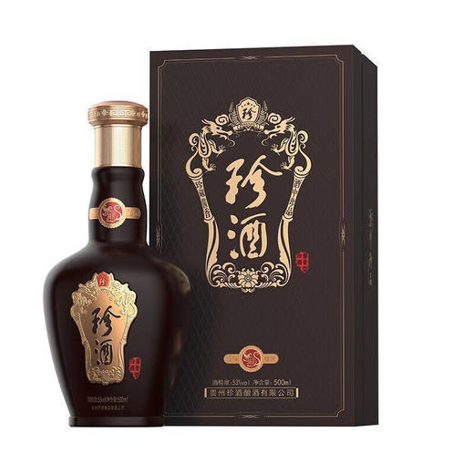 【21-22随机发货】珍酒 祥瑞 酱香型 53度 500ml 商品图1
