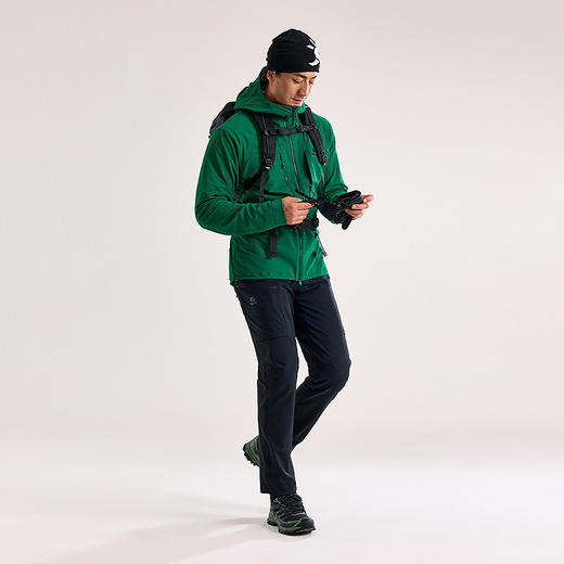 KAILAS凯乐石 户外运动 男款M8-PRO连帽软壳外套 KG2439101 商品图1