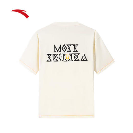 安踏（ANTA）凯里·欧文系列丨篮球印花短袖男女夏季透气t恤上衣172521103 商品图1