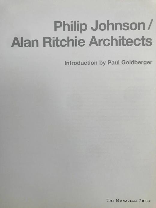 菲利普·约翰逊/艾伦·理奇建筑 数百幅插图 精装16开 商品图3