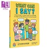 预售 【中商原版】我能说什么 超级有用的社交技能指南 What Can I Say A Kids Guide to Super-Useful Social Skills 英文小初文学 商品缩略图0