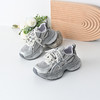 经典鲨2025夏季新款时尚韩版网状透气舒适系带跑步休闲老爹鞋女KW219-529061 商品缩略图2