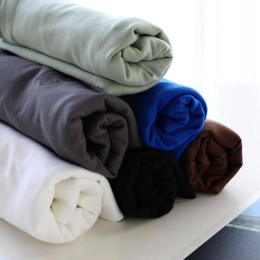 【89元2件】伊泺杉重磅260g长绒棉虎头刺绣T恤 | 100%纯棉高密纱线，亲肤柔软，狂出汗不贴肉！高密度挺阔性 【3-5天发货】 商品图3