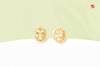 【财气满满】黄水晶耳钉 商品缩略图2