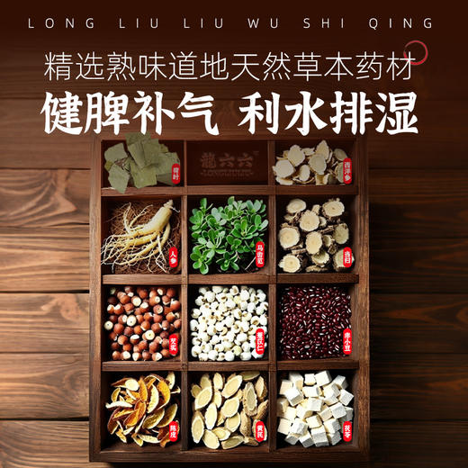 三伏节来啦！！！龍六六 无湿轻 茯参薏湿饮 商品图3