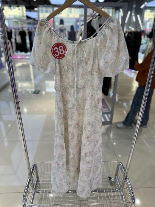 P&X设计师女装 H型梭织连衣长裙824208206B 花色 商品图0