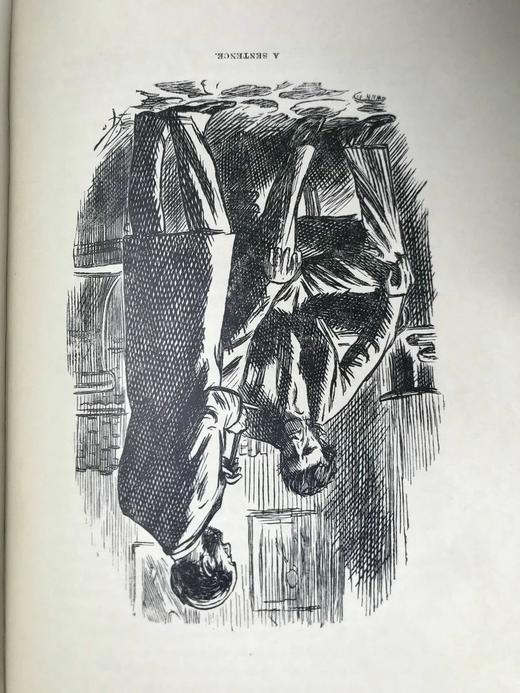 1911年 萨克雷《委婉集》 数十幅插图 真皮精装16开 商品图11