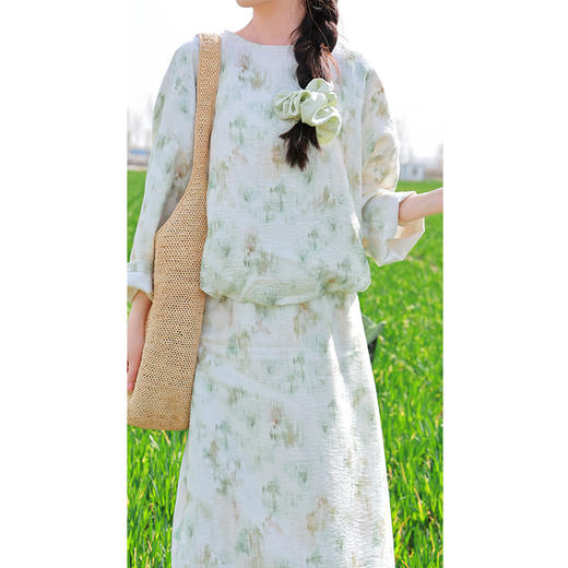 【2026东衣作】新中式上衣（25708142苔锦-结缘款） 商品图4