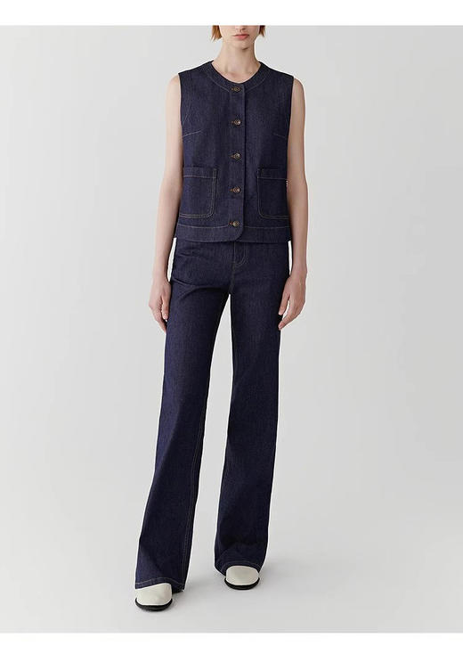 【高品质私服】【IC薄弹力牛仔马甲】上乘外观和舒适手感，弹力持久稳定，不易松垮变形N1302-CC【无标出货 介意慎拍】 商品图10