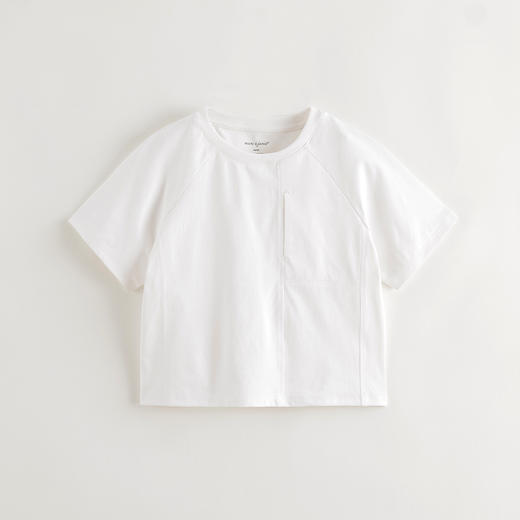 【速干防晒】马克珍妮男童时尚运动短袖T恤2025年夏装新款550562 商品图3