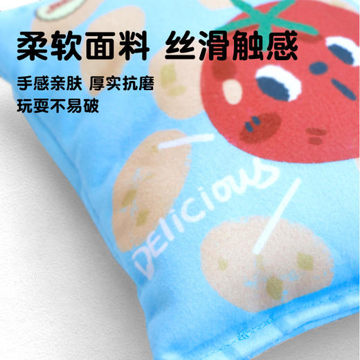 【限时8折】俘获毛绒仿真响纸薯片 猫咪狗狗解闷磨牙玩具 商品图7